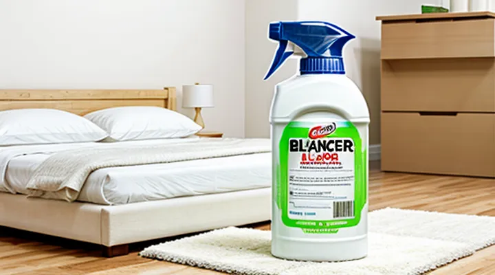 Does bleach help in fighting bedbugs: testing the bleach's properties?