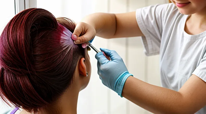 Does hair dye with ammonia kill lice?