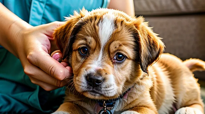 From what age can a puppy be treated for fleas?