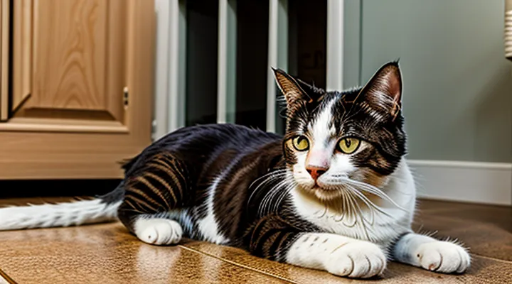 How can a cat be treated for fleas at home?