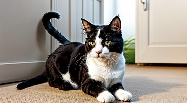 How can a cat be treated for fleas with dichlorvos?