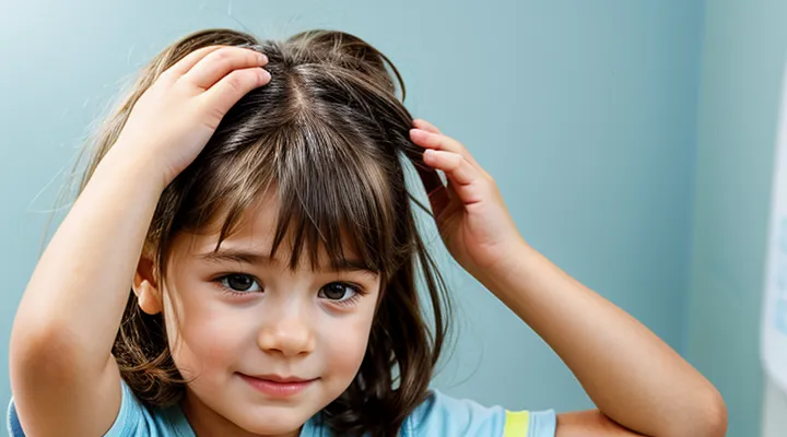 How can a child's head lice be eliminated in one day?