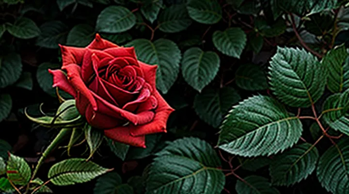 How can a rose be treated for spider mites at home?