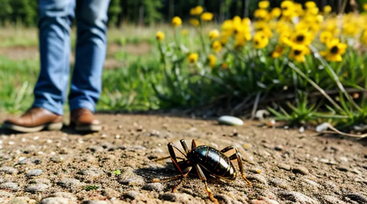 How can a tick be quickly removed from a person without complications?
