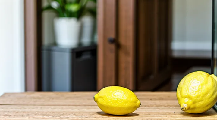How can a tick be removed from a lemon at home?