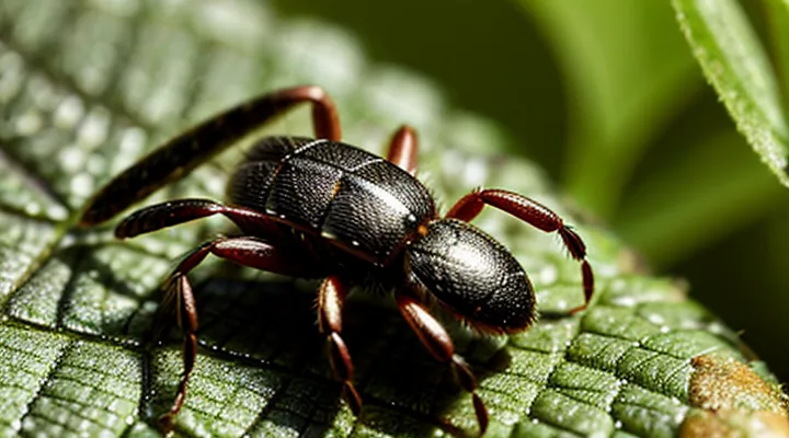 How can a tick bite be recognized without the tick present?