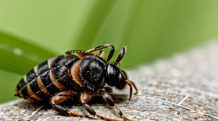 How can a tick bite be treated at home?