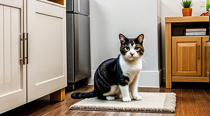 How can an apartment be treated for cat fleas?