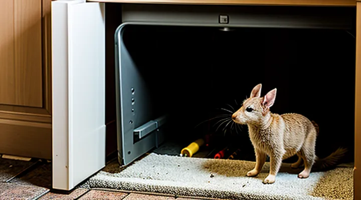 How can basement fleas be eliminated in a private house?