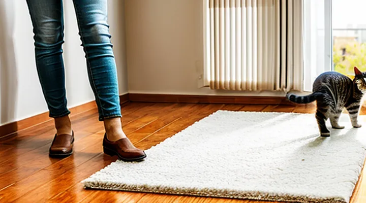 How can cat fleas be completely eliminated from an apartment?