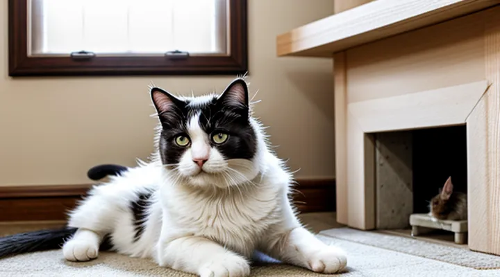 How can cat fleas be eliminated from the house?