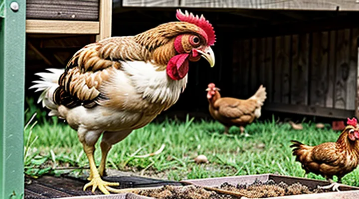 How can chicken fleas be quickly and easily eliminated from a coop?