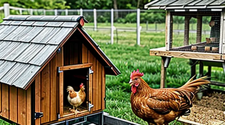 How can fleas be effectively eliminated in a chicken coop and from chickens?