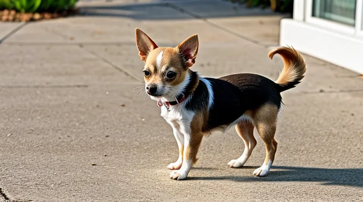 How can fleas be eliminated from a Chihuahua?
