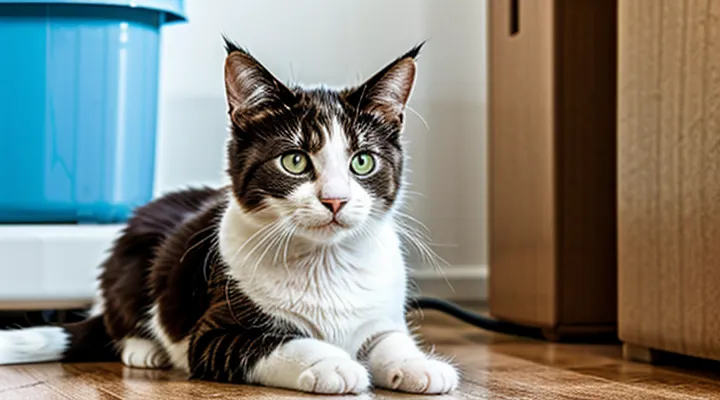 How can fleas be permanently eliminated from a cat?