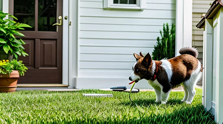 How can fleas be quickly eliminated from a private home's yard?