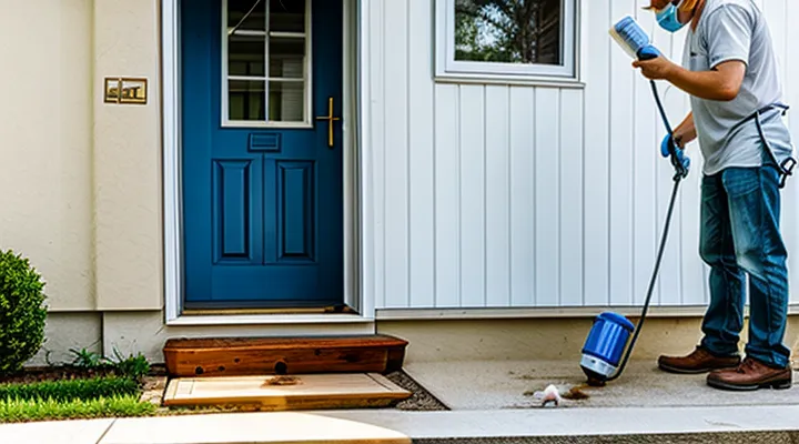 How can fleas be quickly removed from a house?