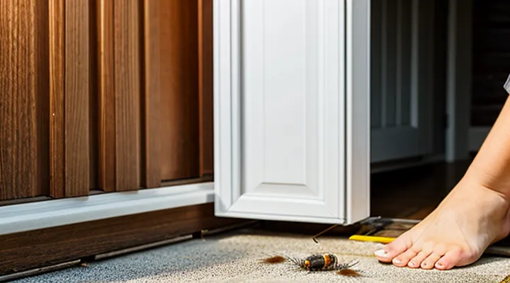 How can fleas be removed from a private house?