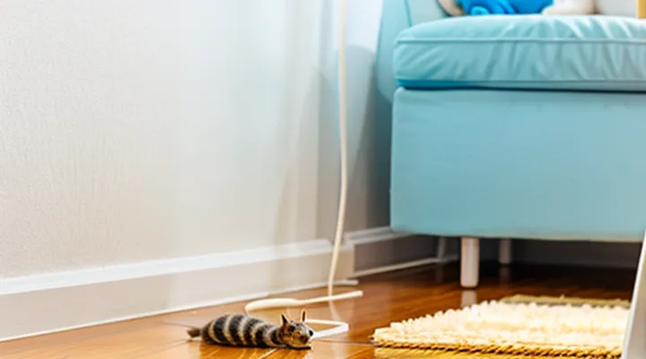 How can fleas be safely removed from an apartment without harming health?