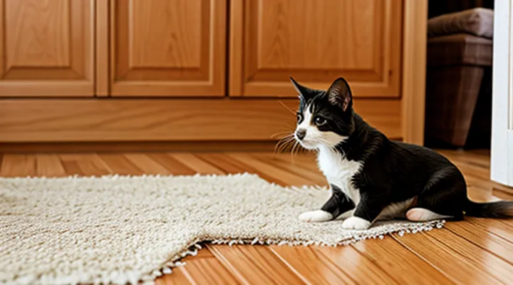 How can fleas on a house floor be quickly removed?