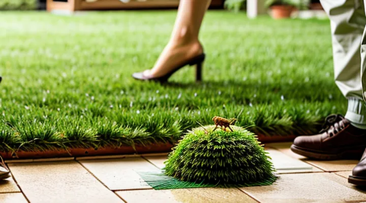 How can grass fleas be eliminated in a private home using proven methods?