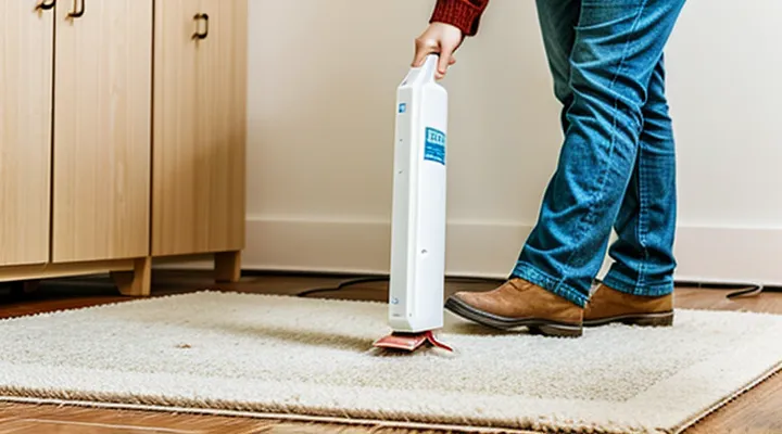 How can house fleas be removed from a room?