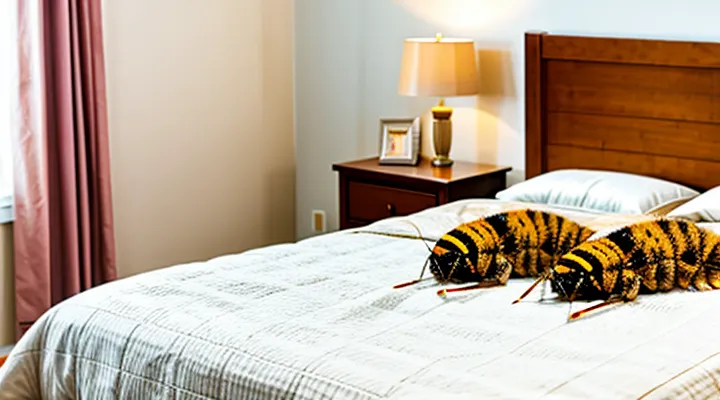 How can I avoid bringing bed bugs home from an infested location?