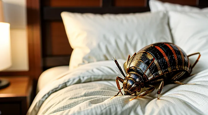How can I catch a bedbug at night in a bed?