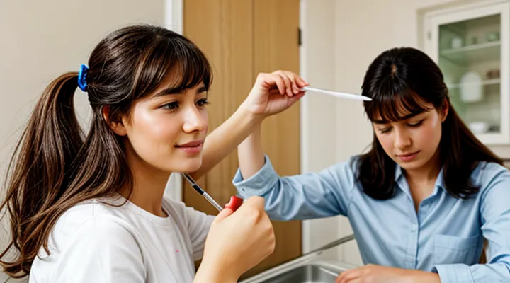 How can I check for lice at home?