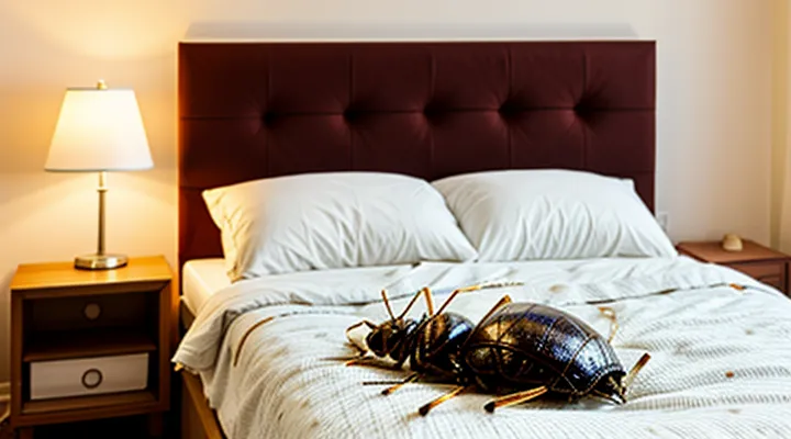 How can I determine if there are bedbugs in my apartment?