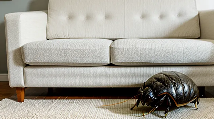 How can I effectively remove bedbugs from a sofa?