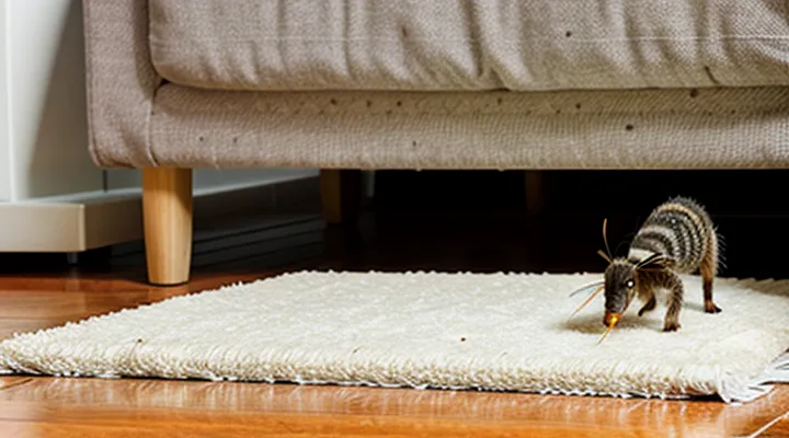 How can I eliminate earth fleas in an apartment?