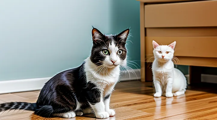 How can I get fleas off a cat at home?