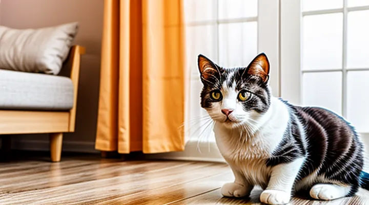 How can I get rid of fleas on a cat at home?