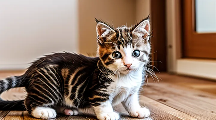 How can I get rid of fleas on a kitten at home?