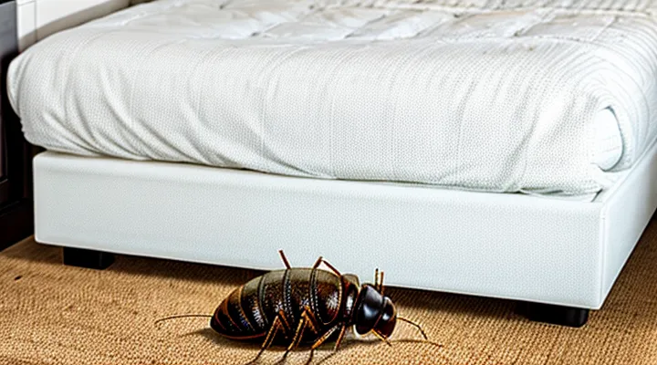 How can I identify bedbugs in an apartment?