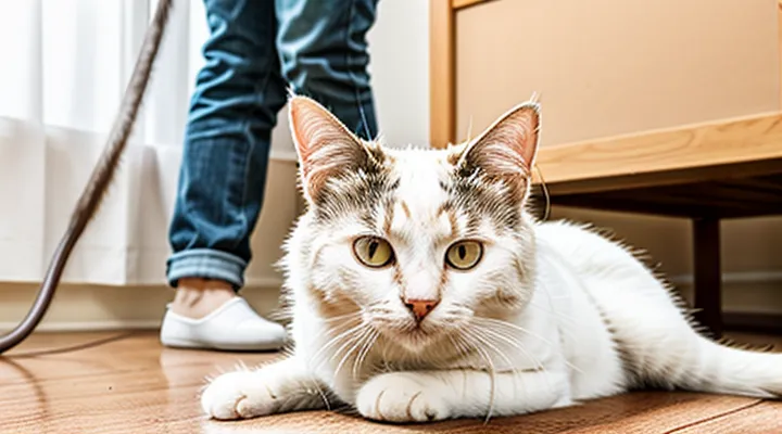 How can I kill fleas on a cat at home?