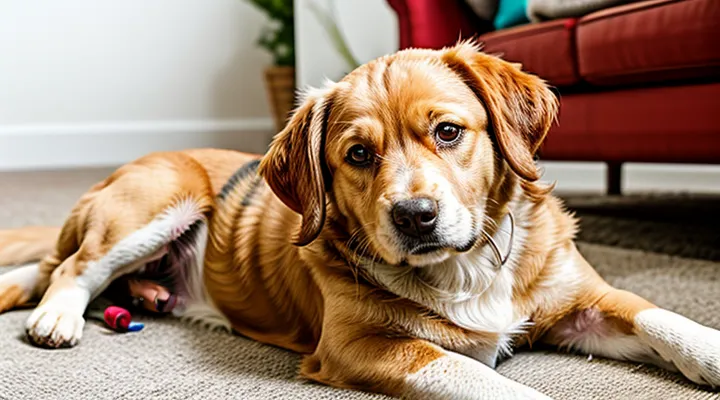 How can I quickly and effectively eliminate fleas on a dog at home?