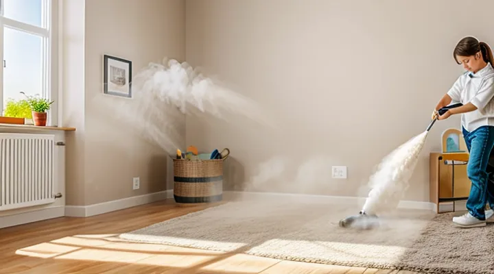 How can I quickly get rid of dust mites at home?