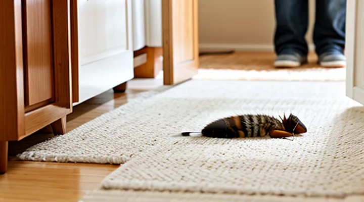 How can I quickly kill ground fleas in the house?