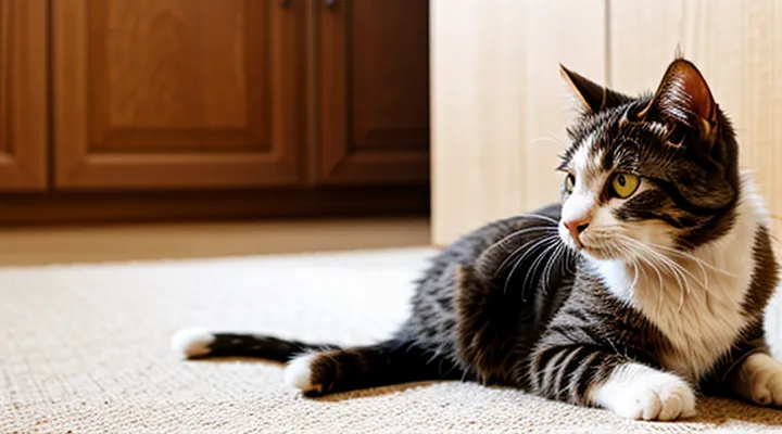 How can I remove fleas from a cat at home?