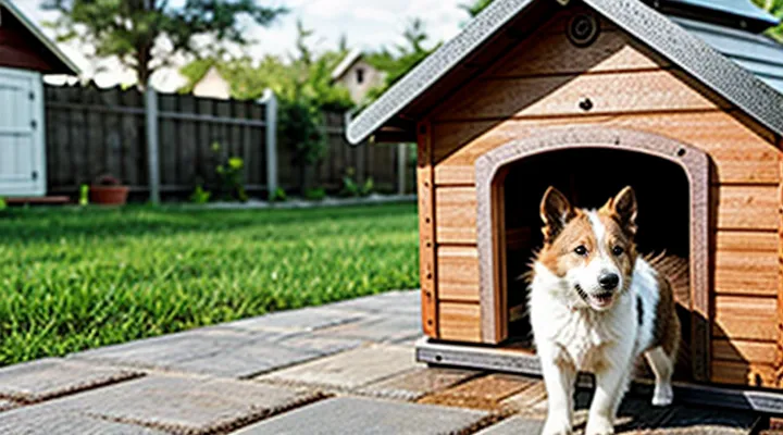 How can I remove fleas from a doghouse?