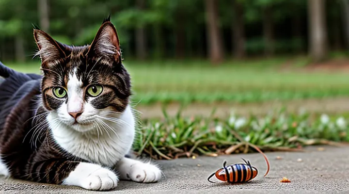 How can I tell if a cat has been bitten by a tick?