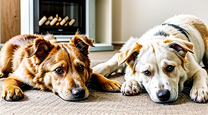 How can I treat a dog for fleas at home?