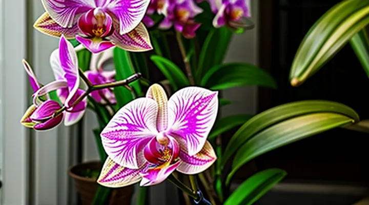 How can I treat an orchid for ticks?