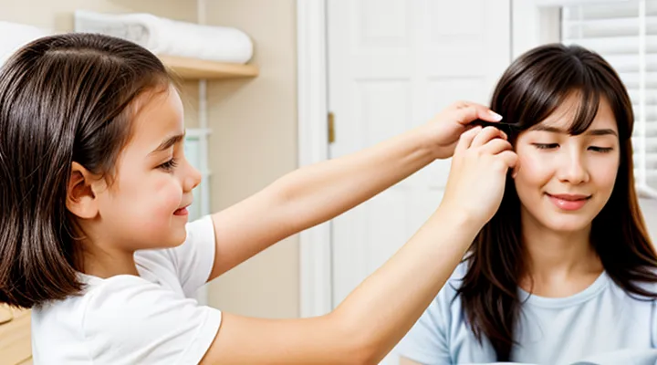 How can lice be quickly and effectively removed at home?