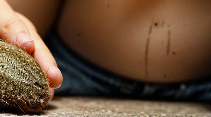 How can one become infected with the scabies mite?