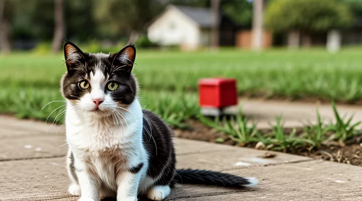 How can one check for fleas on a cat?