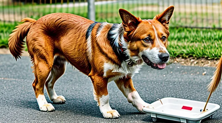 How can one tell if a dog has fleas?