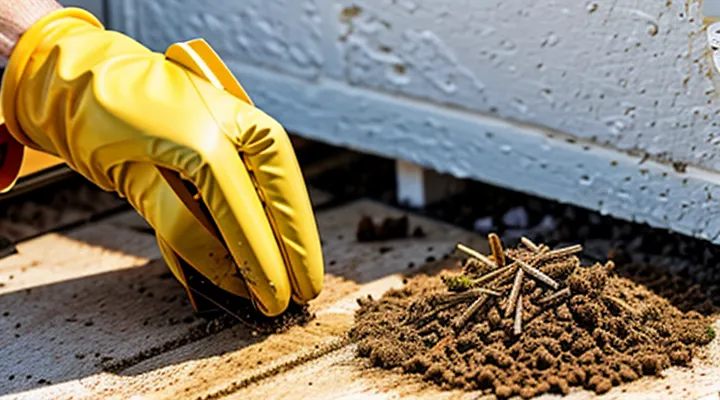 How can soil fleas be quickly eliminated from a house?